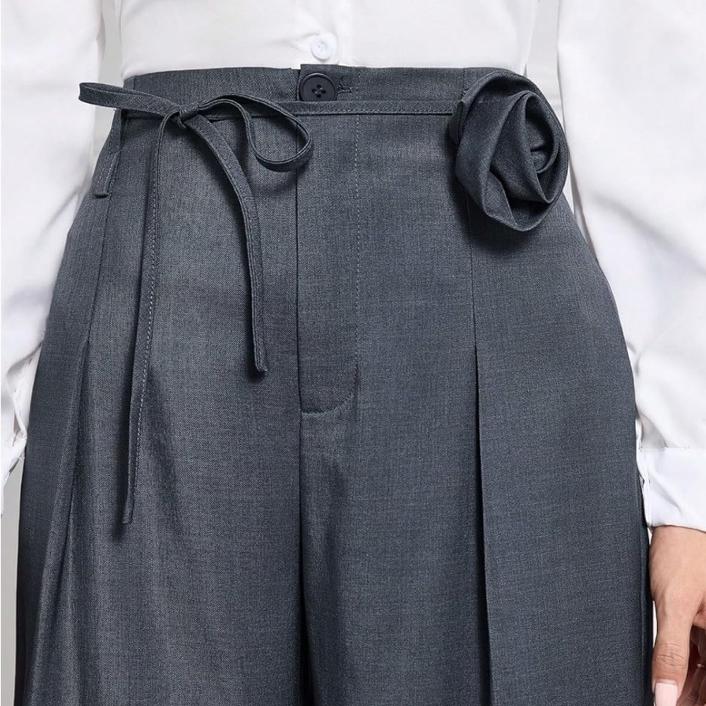 Wide Leg Long Pant for Women Straight Leg Pants - Picture 2 of 6
